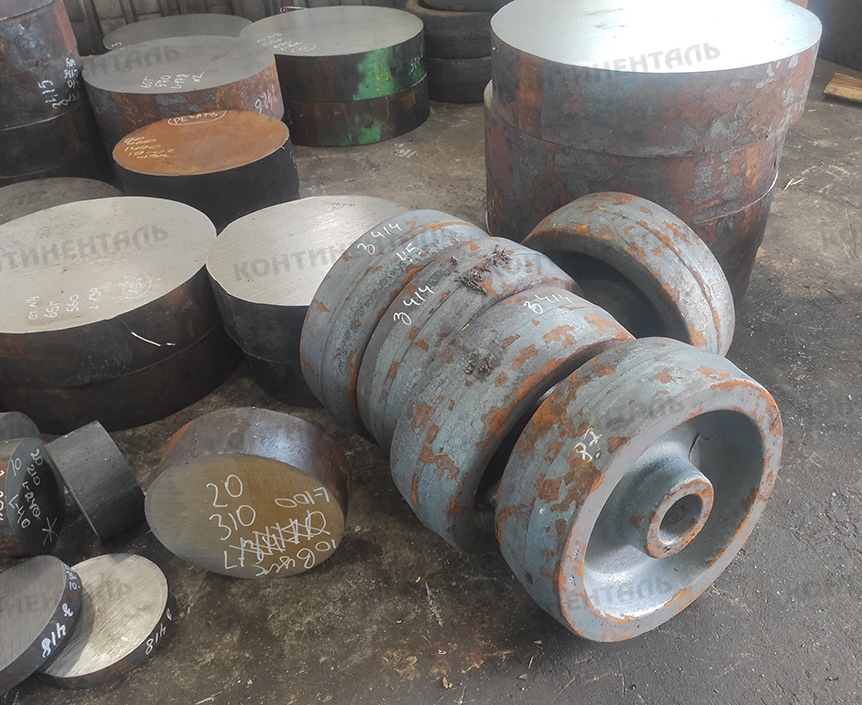 Заготовка для крановых колес штампованная